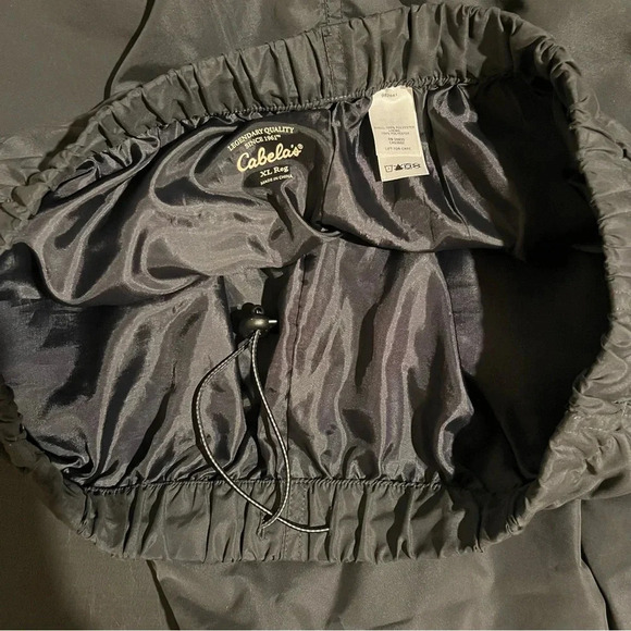 Cabela Track Pants Gray Mens Size XL Zipper Cuff Pockets Outdoors Athletic - Picture 9 of 14
